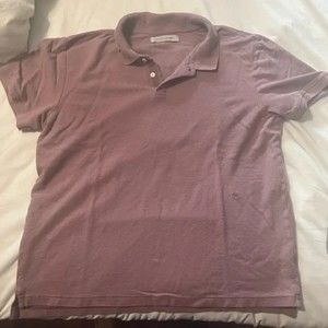 Outerknown Men's Nomadic Polo in Red Large L EUC